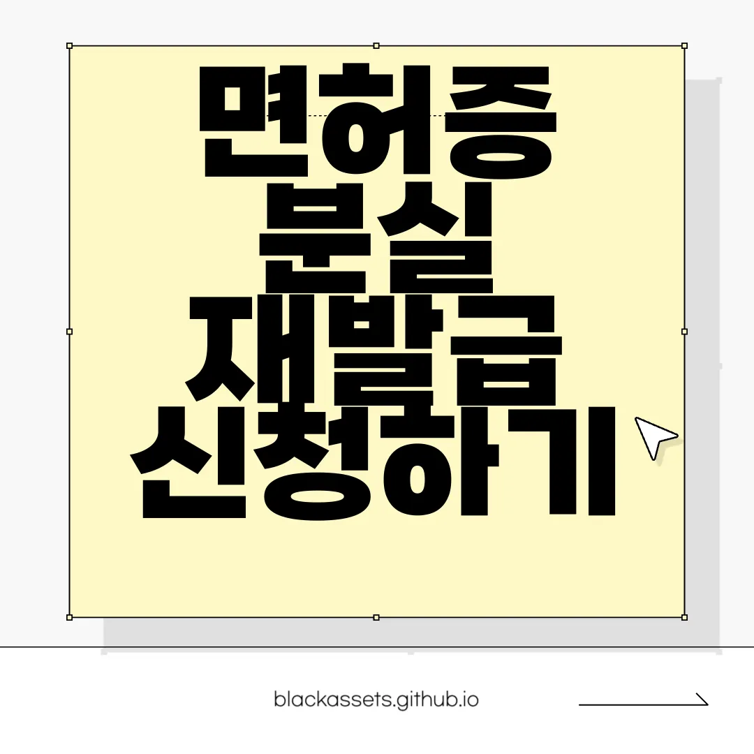 면허증-분실-재발급-신청하기-신속하게